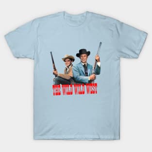 The Wild Wild West - Jim West, Artemus Gordon - 60s Sci Fi Western T-Shirt